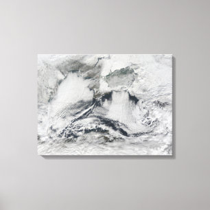 Toile Formation de nuages au-dessus de la mer Noire