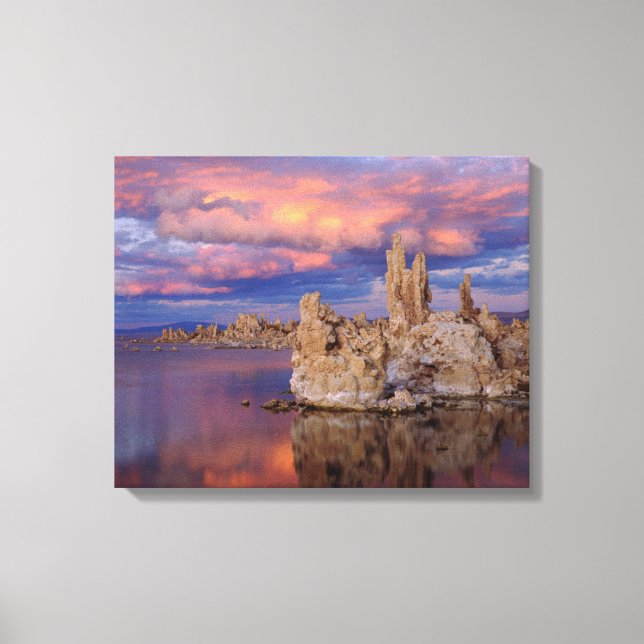 Toile Formations Tufa sur le lac Mono (Recto)