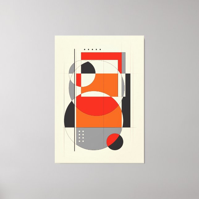 Toile Forme géométrique 3 | Art géométrique (Recto)