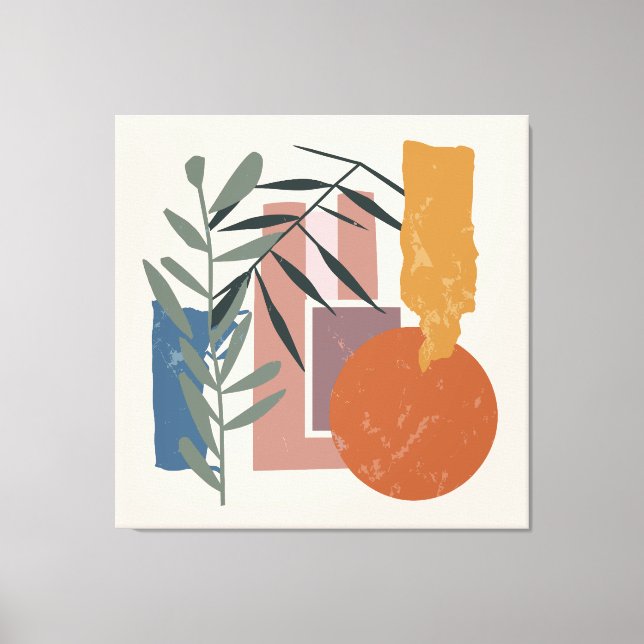 Toile Formes Et Étapes patinées (Recto)