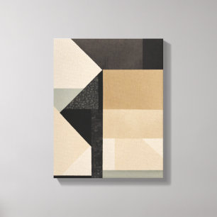 Toile Formes géométriques Art moderne coloré enveloppé C