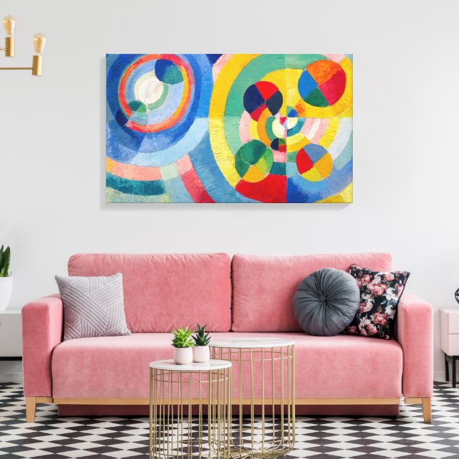 Toile Formulaires circulaires | Robert Delaunay | (Insitu(Salon))