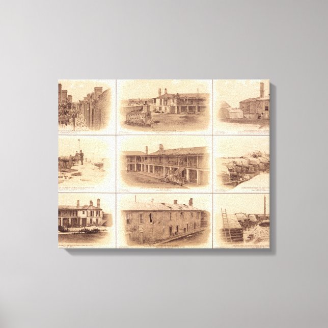 Toile Forts Sumter & Moultrie (Recto)