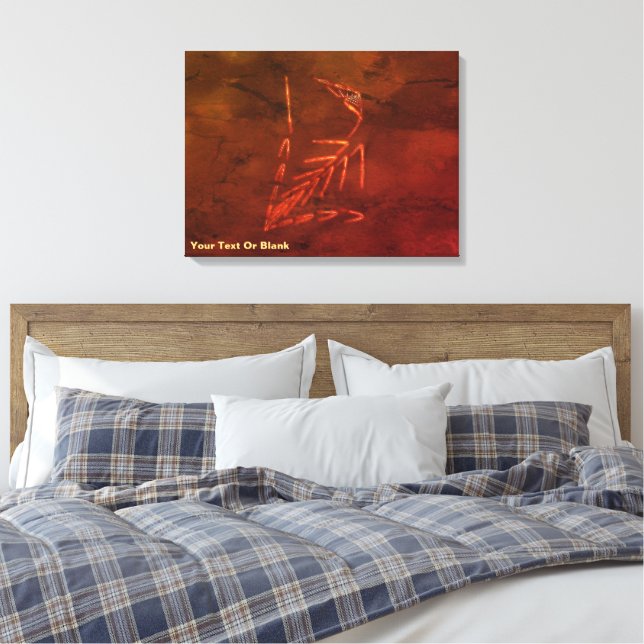 Toile Fossile Jurassique (Insitu(Chambre))