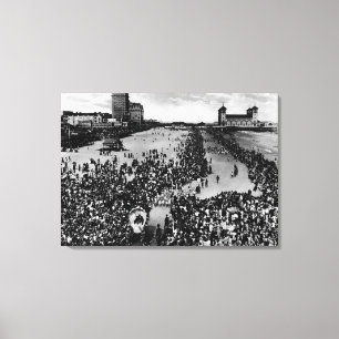 Toile Foules à Atlantic City, beauté Pagent de NJ