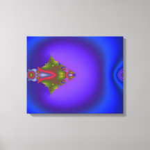 Fractale bleu profond