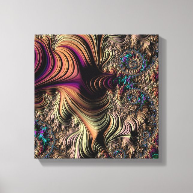 Toile fractale mandelbrot (Recto)