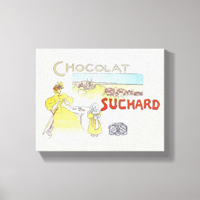 Toile Français Chocolat Victorian Candy Sucre (Recto)