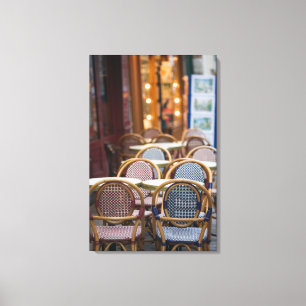 Toile FRANCE, PARIS, Montmartre : Place du Tertre, Café