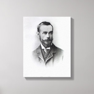 Toile Francis Thompson, gravé par le marcheur d'émeris