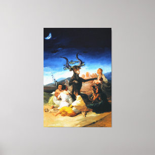 Toile FRANCISCO GOYA - Sabbat des sorcières - 1798 -