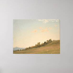 Toile Frederic Edwin Church - Colline, Hudson, New York