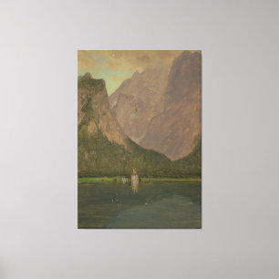 Toile Frédéric Edwin Church - Jérusalem depuis le mont o