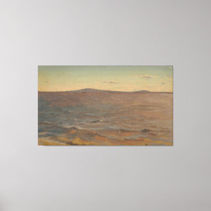 Toile Frédéric Edwin Church - Maine, lac Katahdin