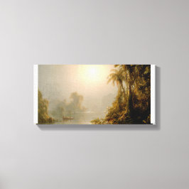 Toile Frederick Edwin Church_Morning in the Tropics