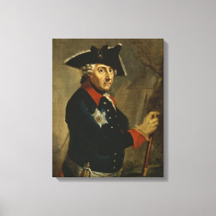 Toile Frederick II le grand de la Prusse, 1764