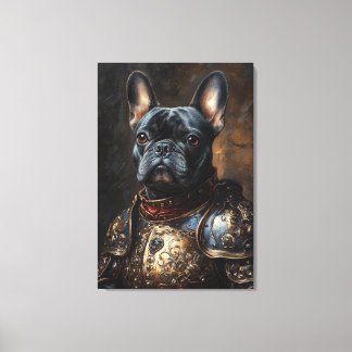 Toile French Bulldog Royalty