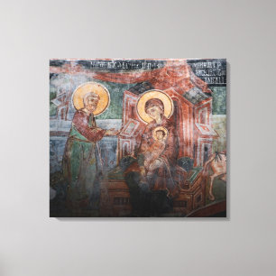 Toile Fresques de l'église serbe du XIVe siècle, 2