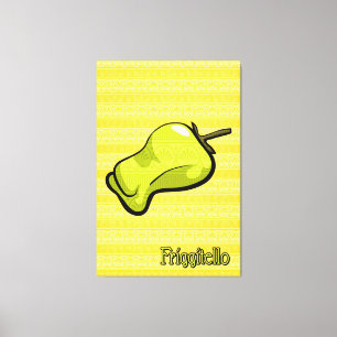 Toile Friggitello Chili Pepper Canvas