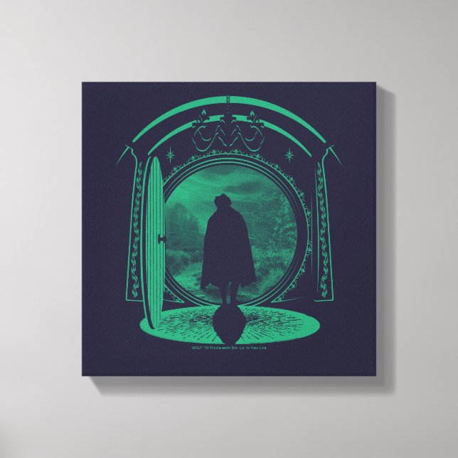 Toile FRODO™ Leaving THE SHIRE™ Silhouette (Recto)