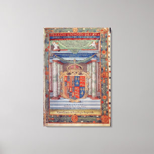 Toile Frontispiece à Dioscorides