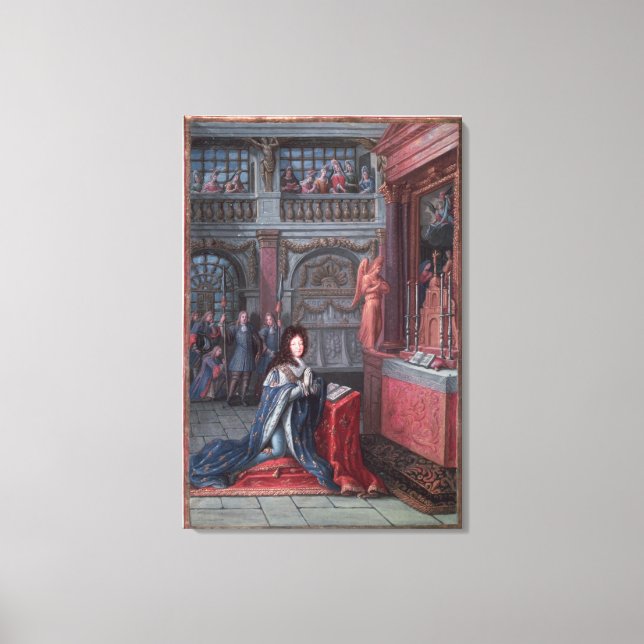 Toile Frontispiece des 'Heures de Louis (Recto)