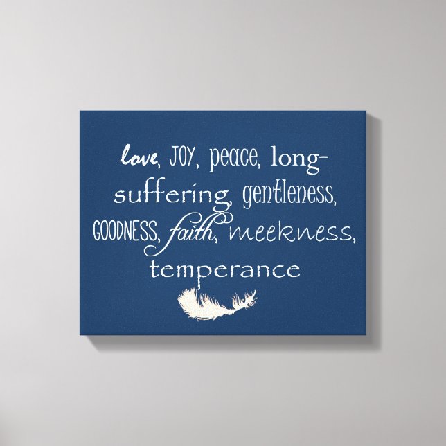 Toile Fruits de l'Esprit (Recto)