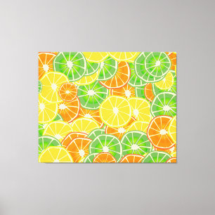 Toile Fruits d'été