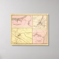 Ft Fairfield, Presque Isle, Caribou Carte