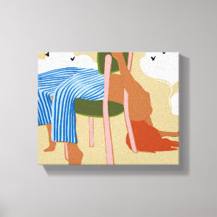 Toile Fumer et faire des nuages