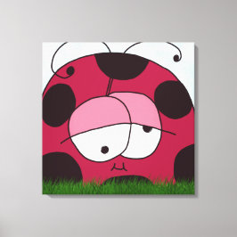 Toile Funny et Chubby Ladybug