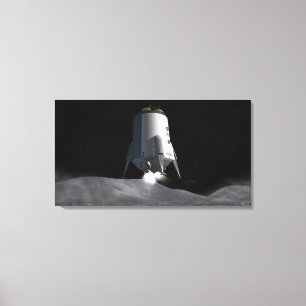 Toile Futures missions 2 d'exploration d'espace