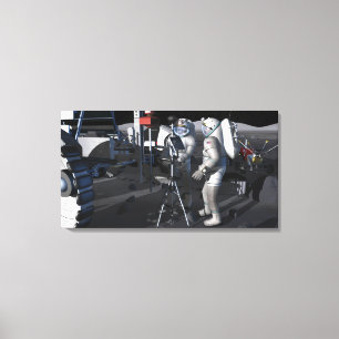 Toile Futures missions 5 d'exploration d'espace