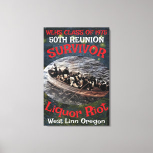 Toile FW HG SL Survivant RÉUNION DE LA PROMOTION WLHS 19