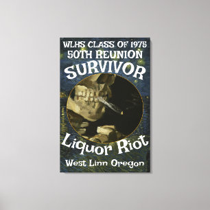 Toile FW HG SL Survivant RÉUNION DE LA PROMOTION WLHS 19