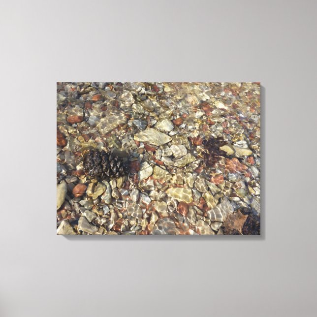 Toile Galets dans Taylor Creek Nature Photography (Recto)