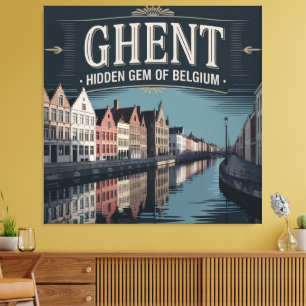 Toile Gand - Joyau Caché de la Belgique