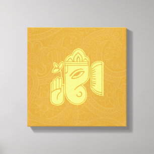 Toile Ganesha Hindu Deity Canvas Wall Art