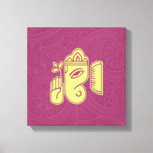 Toile Ganesha Hindu Deity Canvas Wall Art