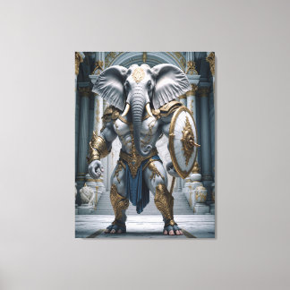 Toile Ganesha Krieger Mythologie Elefant Gott