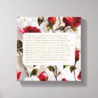 Garde-Saké pour maman Premium Wrapped Canvas (Glos