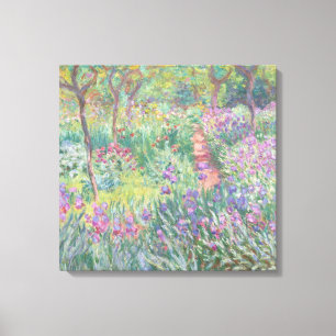 Toile Garden à Giverny by Claude Monet