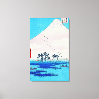 Toile Gare de Yoshiwara 1855