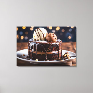 Toile Gâteau au Chocolat