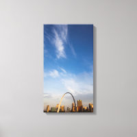 Gateway Arch et le centre-ville de St. Louis