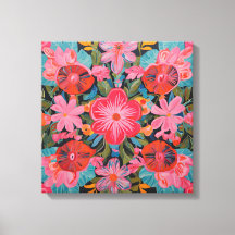 Gauguin Inspiré Floral Rose