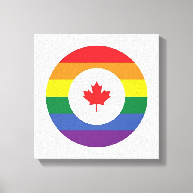 Toile Gay pride du Canada (Recto)
