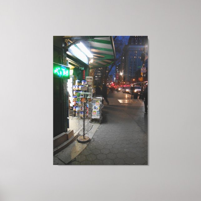 Toile "Gaye Elise Beda", "New York City, NYC" (Recto)