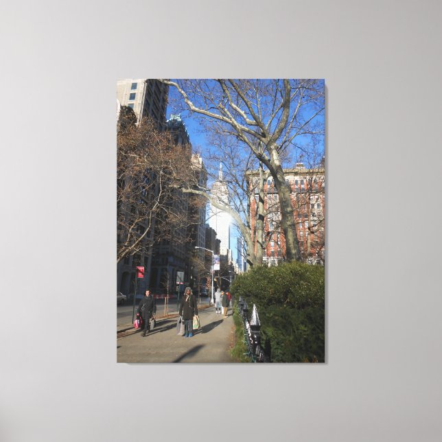 Toile Gaye Elise Beda", "New York City, NYC" (Recto)