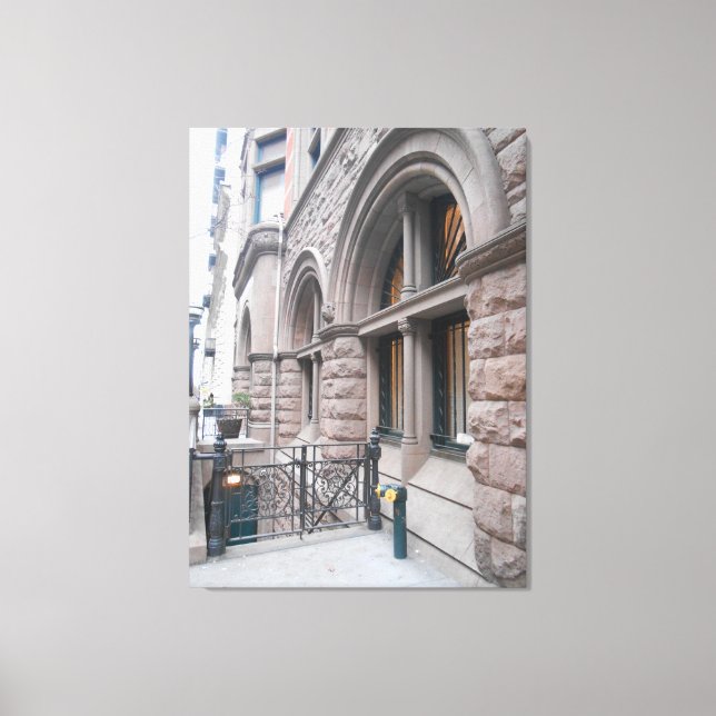 Toile "Gaye Elise Beda", "New York City, NYC" (Recto)